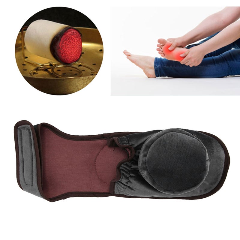 Portable Moxibustion Bag Adjustable Copper Moxa Box Moxibustion Heating Therapy AccessoryFoot - Image 5