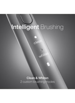Aquasonic Aquasonic Icon ADA-Accepted Rechargeable Toothbrush | Magnetic Holder & Slim Travel Case | 2 Brushing Modes & Smart Timers | Gentle Micro-Vibrations (Stone)  - Image 3
