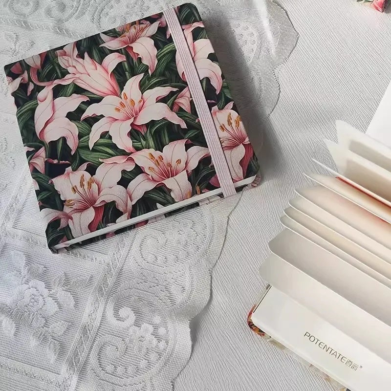 300g Cotton Paddler Ledger Watercolor Book - 16x16cm - Image 5