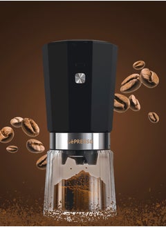 Conical Burr Grinder Cordless Electric /18W /800mAh / High-Precision Grinding / 35g Bean Capacity / 40 Cups Single Charge - Black - pzsku/Z84F57539B66CFD78D23BZ/45/_/1737353112/22227075-551c-43f6-ac2a-0eab500dfcf4