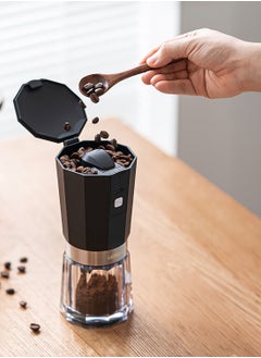 Conical Burr Grinder Cordless Electric /18W /800mAh / High-Precision Grinding / 35g Bean Capacity / 40 Cups Single Charge - Black - pzsku/Z84F57539B66CFD78D23BZ/45/_/1737353183/5fdb19ed-3778-4c18-be6c-bffc9fa581b1