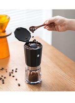 Conical Burr Grinder Cordless Electric /18W /800mAh / High-Precision Grinding / 35g Bean Capacity / 40 Cups Single Charge - Black - pzsku/Z84F57539B66CFD78D23BZ/45/_/1737353186/303d4dad-4cc3-4e7e-937a-d6f59e5a029f