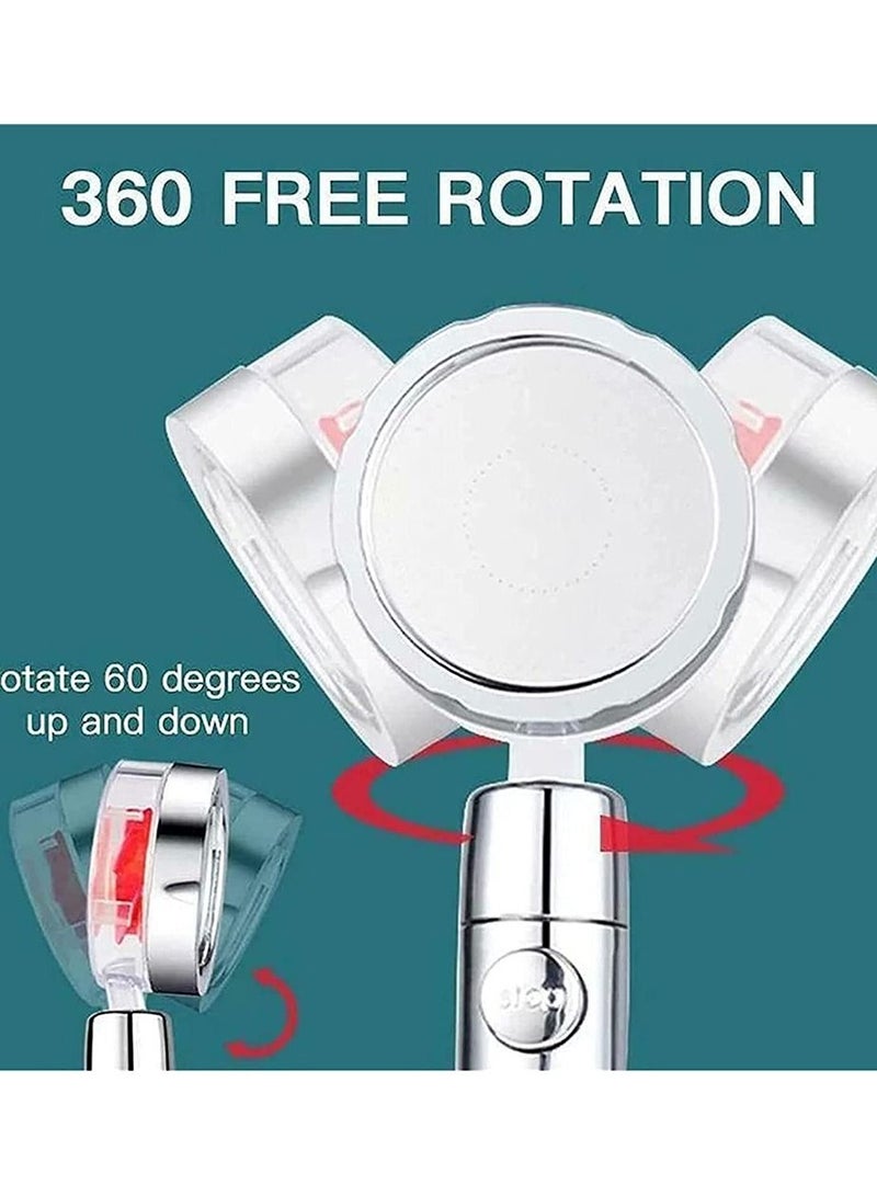 360° Rotating Power Shower Head - Image 5