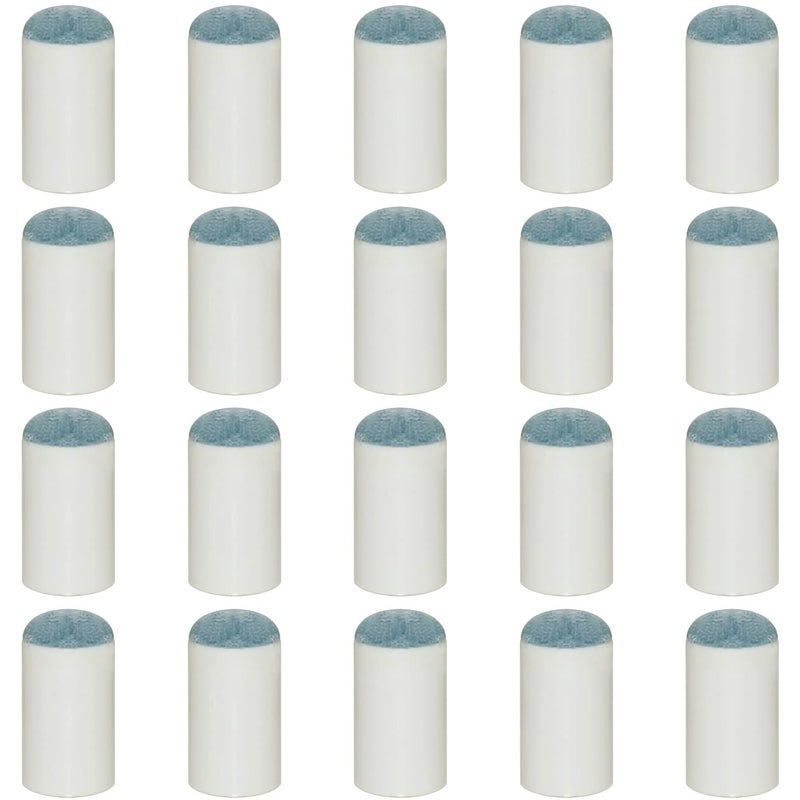 IFAMIO 20 Pcs Billiard Pool Cue Tips 13mm Slip-On Cue Tips Replacement, No Glue or Tool Required - Image 1