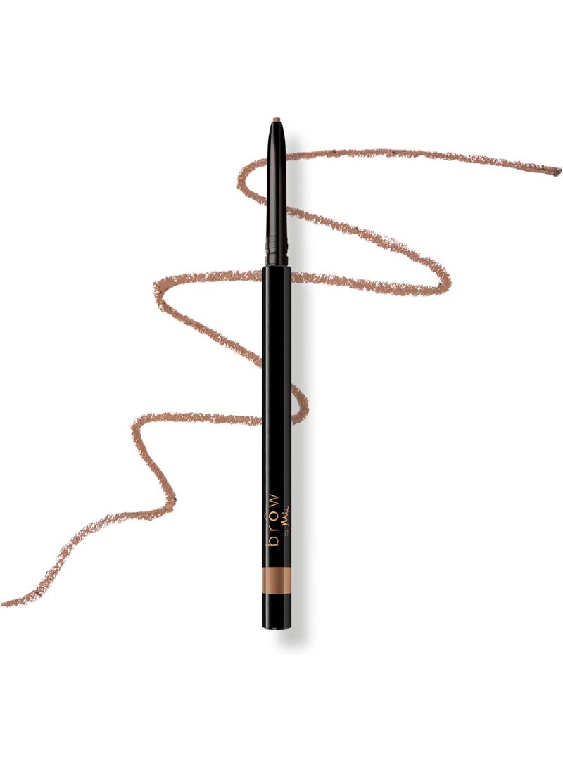 ميي قلم تحديد الحواجب من ماركة Brow By Mii Precision Brow Detailer متوسط ​​الحجم لتحديد وتصفيف الحواجب  - Image 2