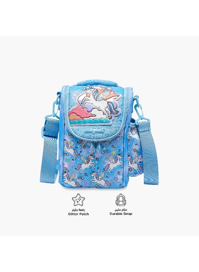 Skylar Unicorn Print Lunch Bag for Kids - Image 4