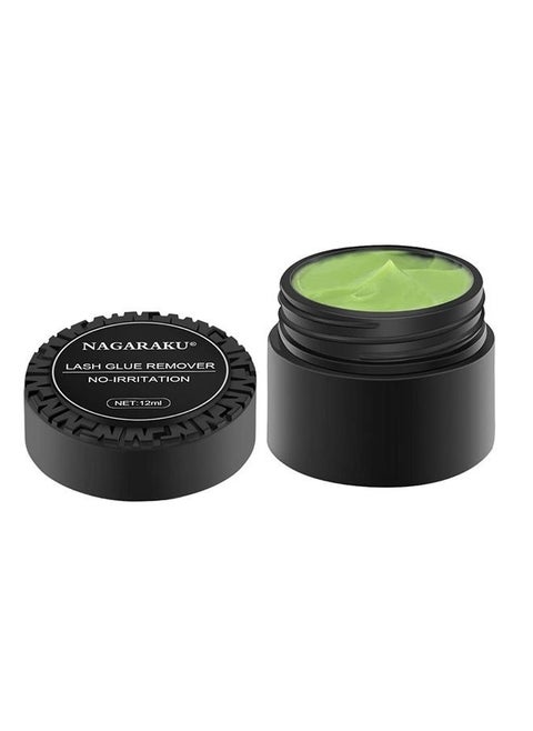 Eyelash Extensions Glue Remover Cream Paste 12ml Mild No Stimulation Fruit Fragrance Adhesive Removing Supplies Professional for Salon