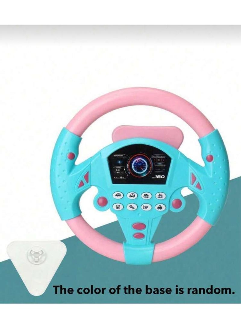 Kids Interactive Steering Wheel Toy - Image 1