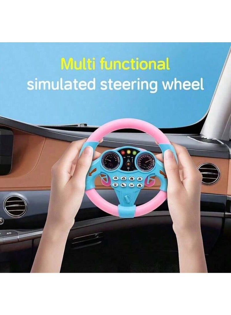 Kids Interactive Steering Wheel Toy - Image 3