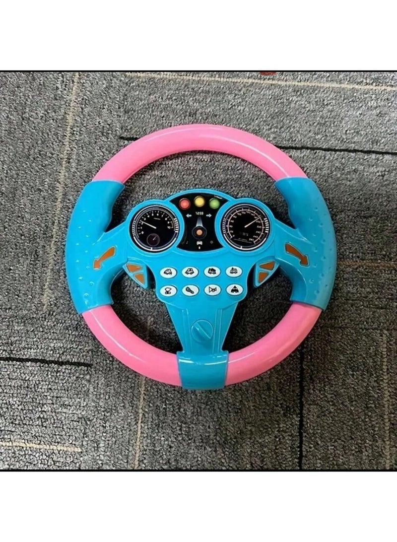 Kids Interactive Steering Wheel Toy - Image 2