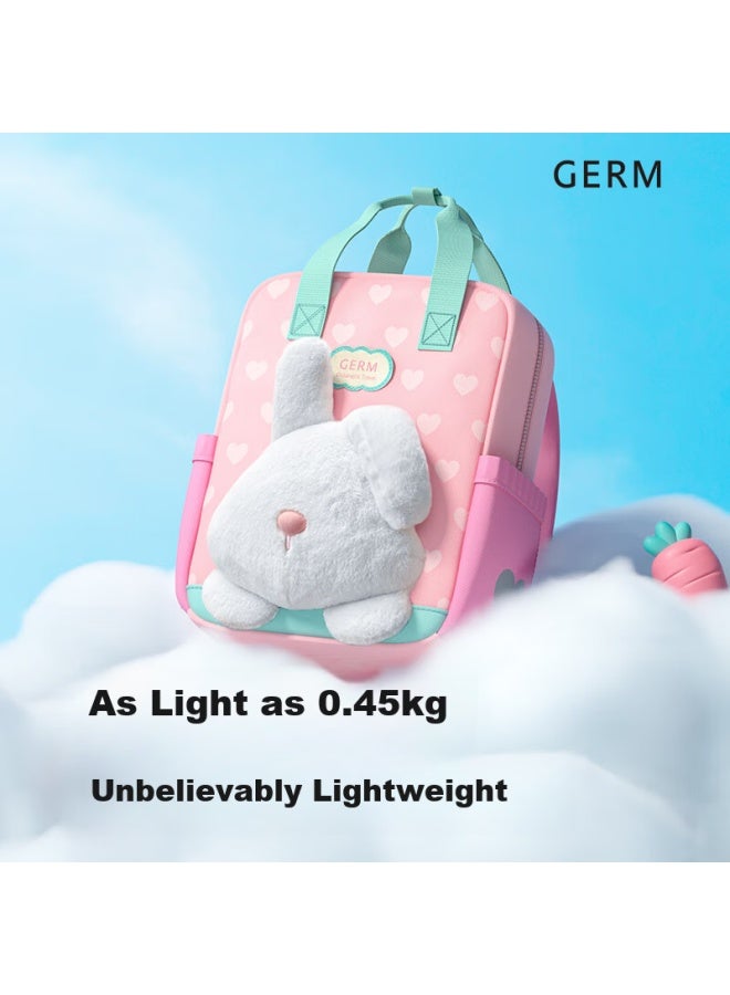 Germ Kindergarten Girls Children's Backpack First Grade Primary School Baby Outing Double Shoulder Bag Milk Candy Rabbit - Image 4