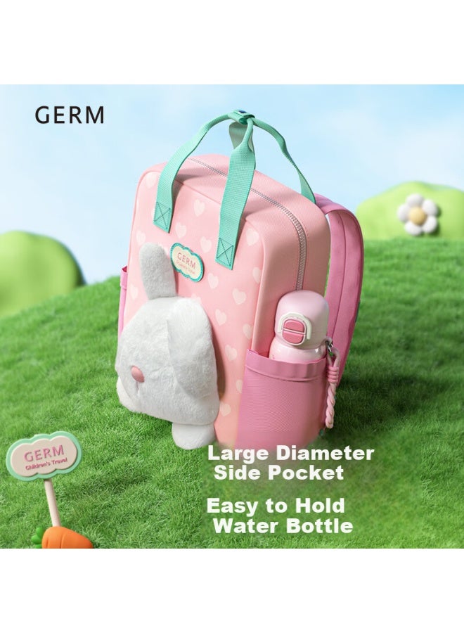 Germ Kindergarten Girls Children's Backpack First Grade Primary School Baby Outing Double Shoulder Bag Milk Candy Rabbit - Image 2