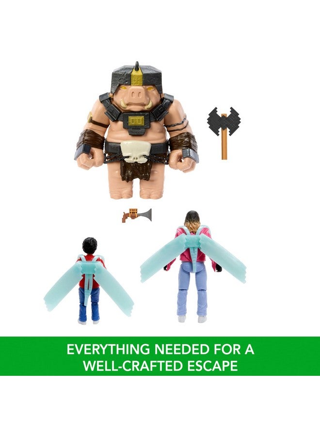 MINECRAFT مجموعة قصة ماينكرافت من ماتيل مع 3 شخصيات حركة و 4 ملحقات، مجموعة شخصيات هروب مصممة بشكل جيد مستوحاة من فيلم، مجموعة ألعاب قابلة للجمع - Image 3