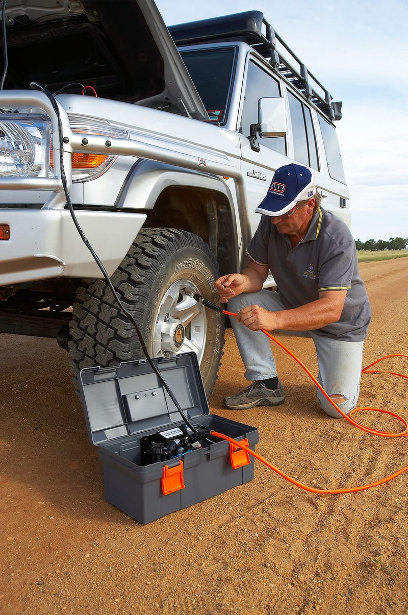 ARB 171302 V2 Portable Tire Inflation Kit, Includes High-Temperature Air Hose 23 Foot and Redesigned Accessories Kit, Quick Fitting for Universal On Board Systems and Air Compressors - Image 4