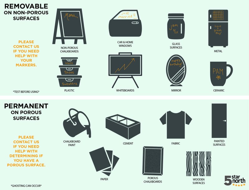 Bandle B. Chalk Markers - 8 Vibrant, Erasable, Non-Toxic, Water-Based, Reversible Tips, For Kids & Adults for Glass or Chalkboard Markers for Businesses, Restaurants, Liquid Chalk Markers (Vibrant 6mm) - Image 4