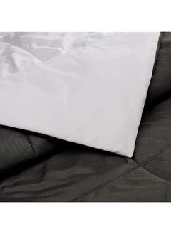 erorex Reversible Lightweight Microfiber Comforter Blanket Twin Twin Xl Black Gray  - Image 3