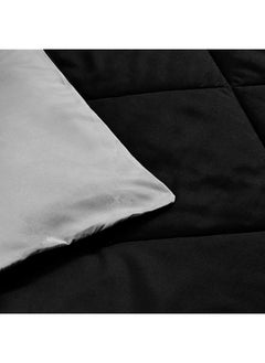 erorex Reversible Lightweight Microfiber Comforter Blanket Twin Twin Xl Black Gray  - Image 4