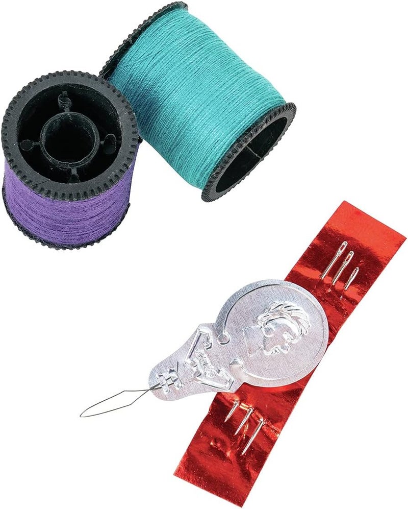 SINGER 60641 Polyester Hand Sewing Thread Set with Assorted Colors - 12 Mini Spools - Image 3