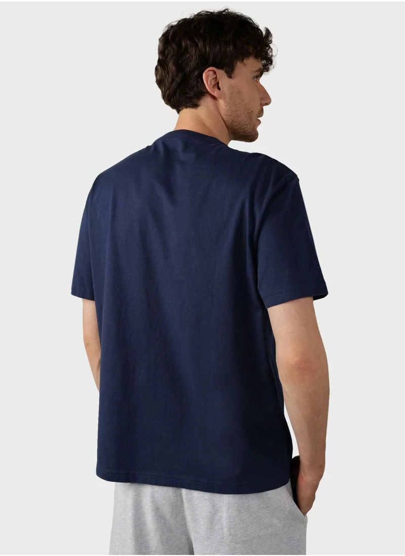 امريكان ايجل Logo Graphic Crew Neck T-Shirt