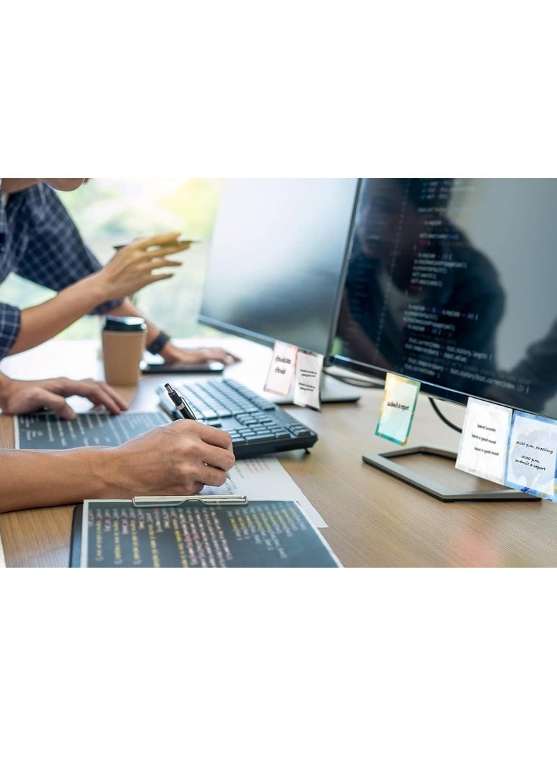 Captaintech Sticky Note Pads, Versatile & Stylish 600-Sheet Sticky Note Pads, Multiple Aesthetic Designs - Ideal for Messages, Lists & Reminders - Image 5