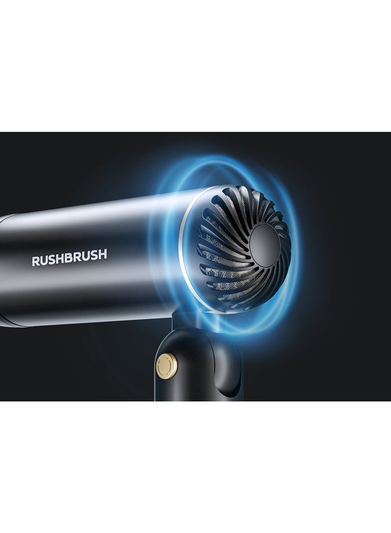 Rush Brush AirWrapper Lite - 1300W - 6 Interchangeable Heads -  Coanda Airflow Technology –  Ionic Technology - 3 Heat and 2 Speed Settings - Removable Air Filter - 360° Swivel Cord - Image 2