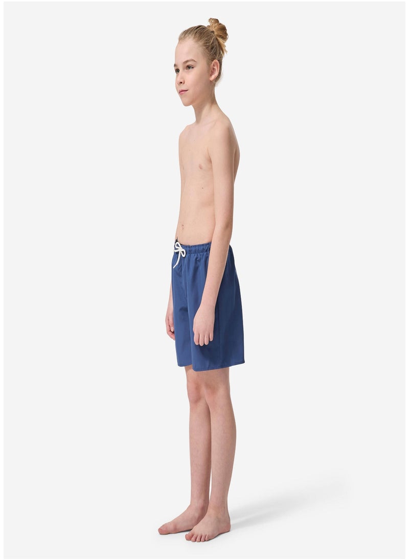 OLAIAN OLAIAN by DECATHLON, Boy’s swim shorts -100 navy blue  - Image 1