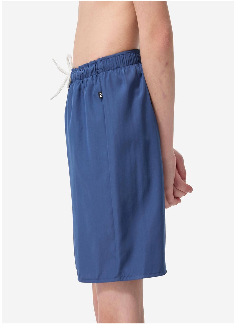 OLAIAN OLAIAN by DECATHLON, Boy’s swim shorts -100 navy blue  - Image 2
