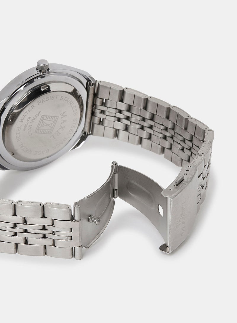 Maxel ساعة يد أنالوج مميزة للرجال من ديستار هيريتاج MX591 - 38 مم - Image 4