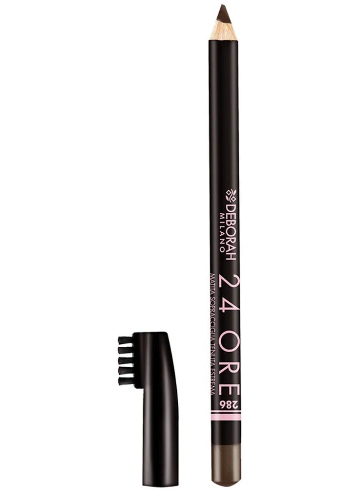 DEBORAH MILANO 24OR EYEBROW PENCIL NO.286 DARK BROWN 