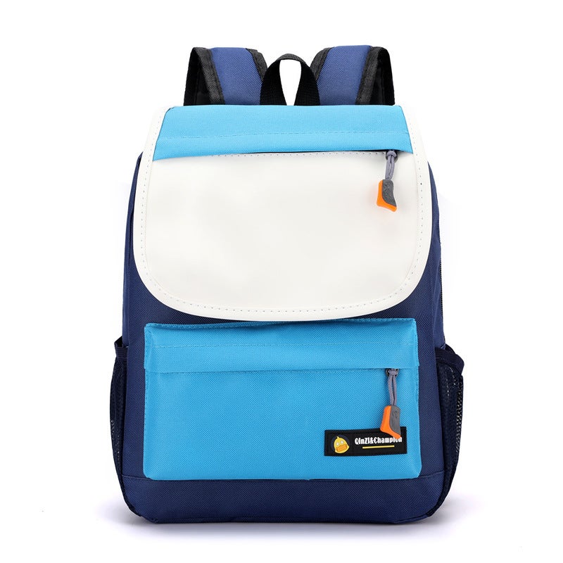 Custom Kids Backpack Primary School Bags Lake Blue 