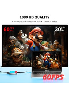 SYOSI Capture Card for Nintendo Switch, 4K Audio Video Capture Card, USB C 3.0 1080P 60FPS HDMI Recorder for Gaming/Live Streaming/Video Conference, Works for Nintendo Switch/PS5/Xbox/OBS/Camera/PC  - Image 3
