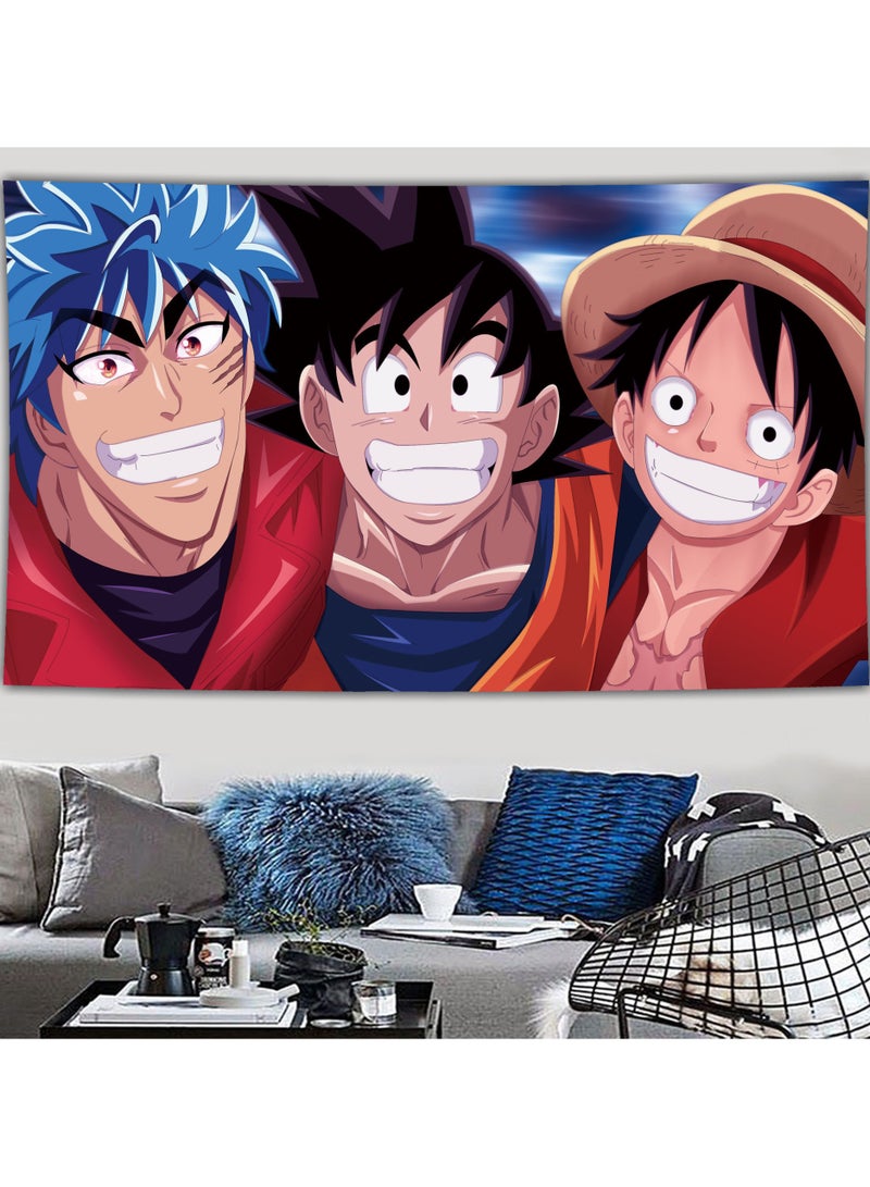 KUYING Dragon Ball Extra Large Background Fabric Decorative Hanging Fabric 