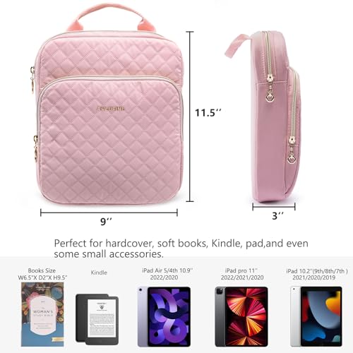 Aplufine Book Sleeve with Zipper Book Pouch Book Protector BagBook Sleeve for Book Lovers Book Cover Book Carrying Case for Book Accessories Study Suppliers - Image 3