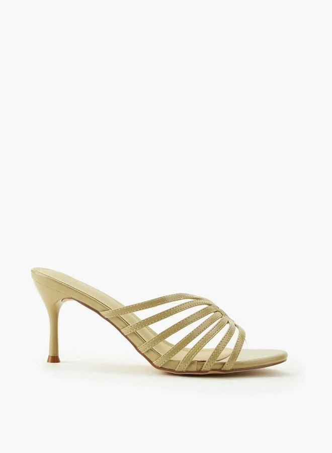 Celeste YELLOW Women Stiletto Heel Sandals for Women | Best Price UAE