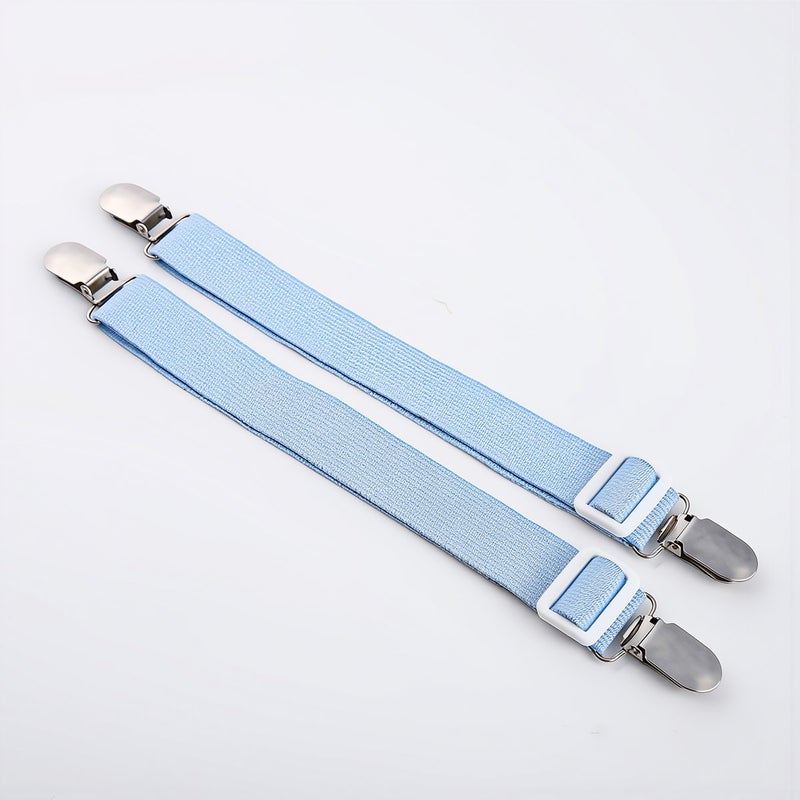 Multi Scene Sheet Holders 2 Pack Adjustable Straps For Bed Sofa Table Tent - Image 4