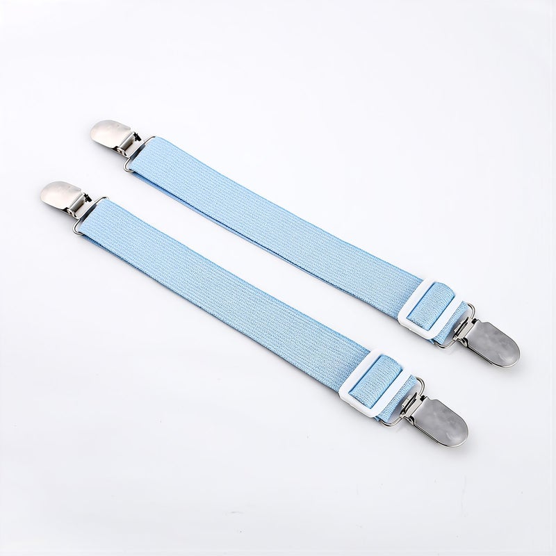 Multi Scene Sheet Holders 2 Pack Adjustable Straps For Bed Sofa Table Tent - Image 1