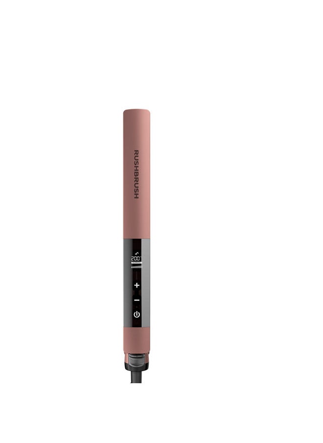 Rush Brush - X2 Ultra Straightener Rose Gold 240C , 12 Heat Level , Ionic Tech - Image 1