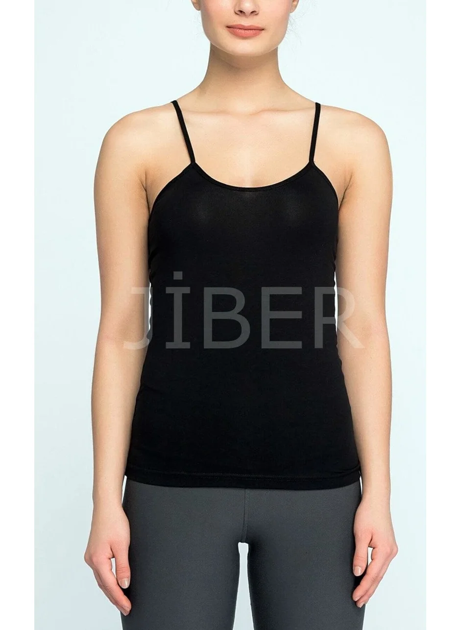 جيبر Women's Adjustable Strap Tank Top 6 Pack - 546