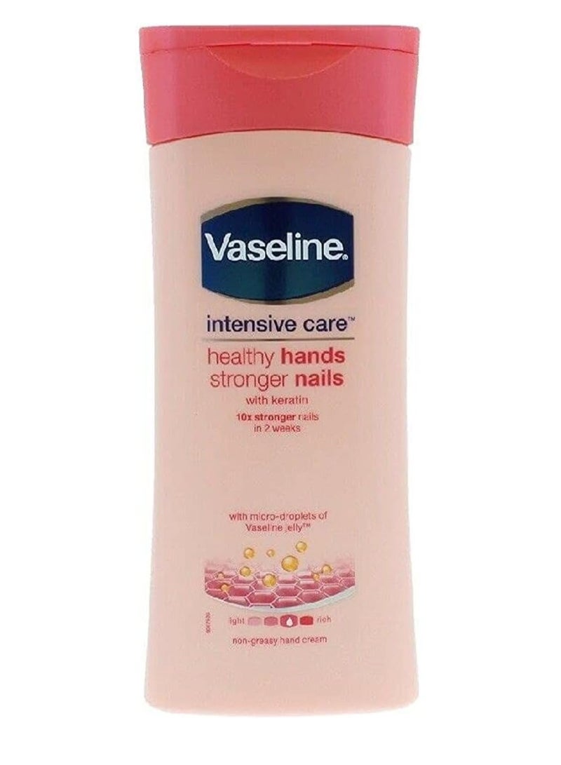 فازلين كريم إنتينسف كير بالكيراتين لليدين والأظافر شفاف 200مل - Image 2