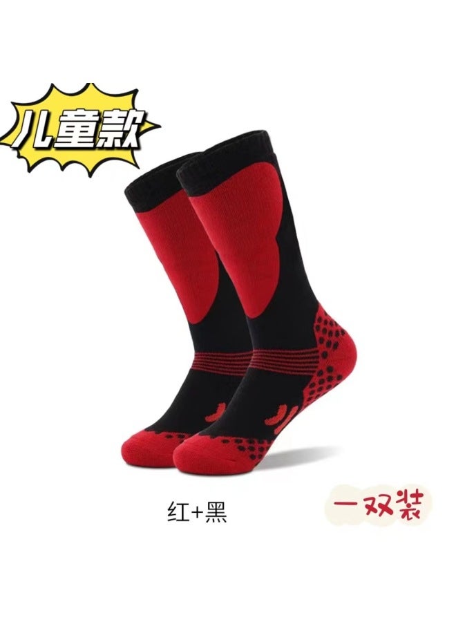 Women's and Children's Outdoor Ski Socks Thick Warm Sweat-Absorbent Long Tube Towel Bottom