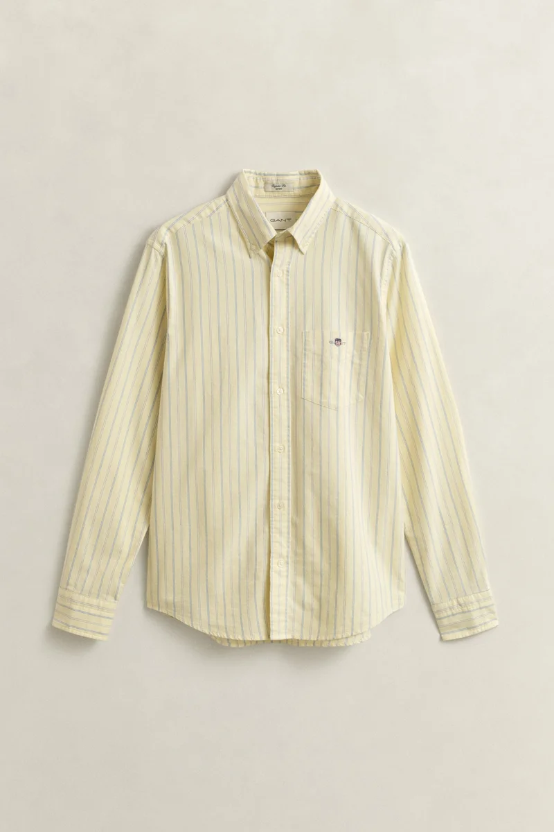 GANT  Regular Classic Oxford Stripe Shirt for Men | Best Price UAE