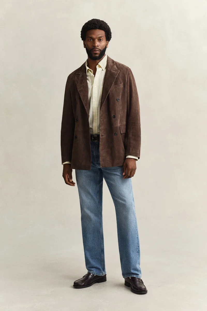 غانت Regular Classic Oxford Stripe Shirt