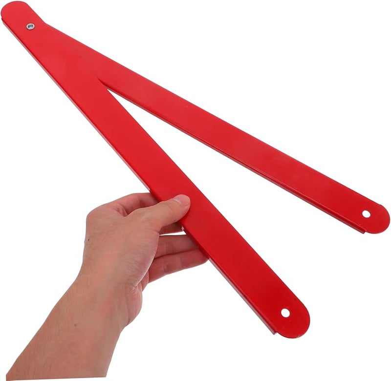 Attic Ladder Hinge Hardware Replacement Durable Aluminum Hinge with Limiters - Image 4