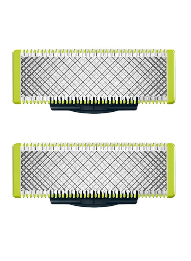 NIBEMINENT OneBlade Replaceable blade QP220/50 Lime Green/Silver Green/Silver/Black 18.1grams - Image 1