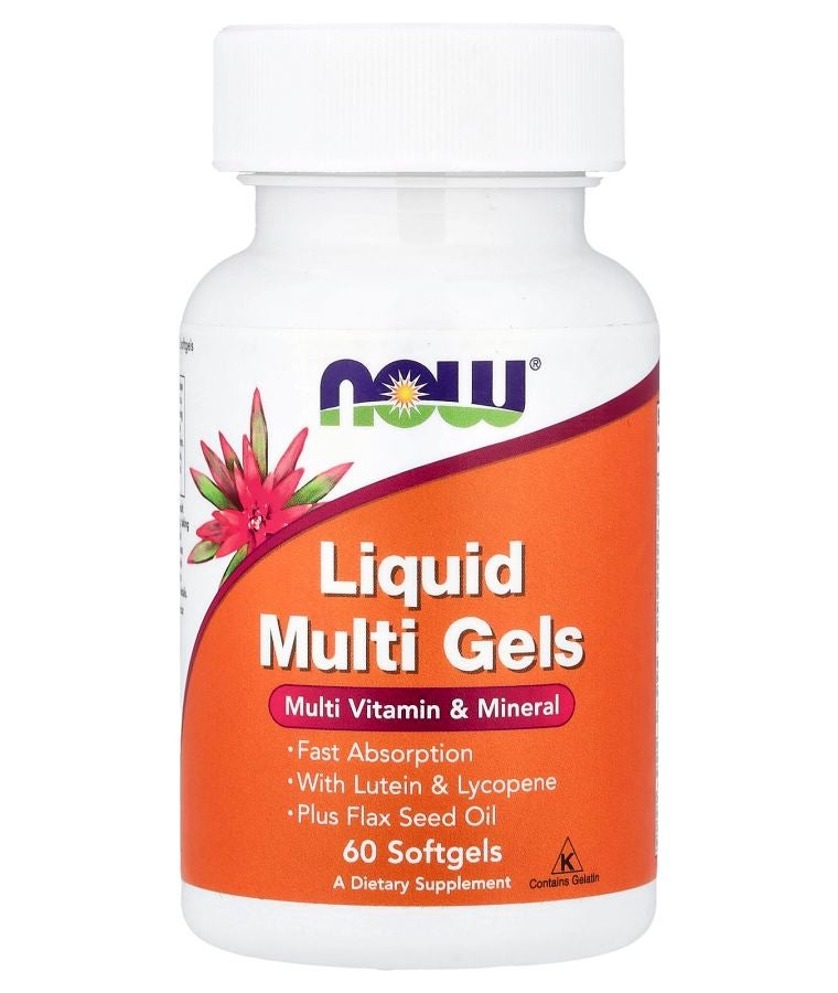 now Liquid Multi Gels 60 Softgels