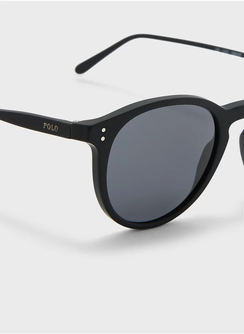 POLO RALPH LAUREN 0Ph4110 Round Sunglasses