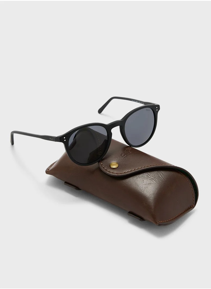 POLO RALPH LAUREN 0Ph4110 Round Sunglasses