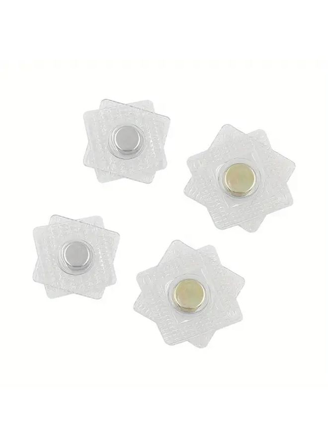 3 Pcs Set Of 13mm PVC Magnetic Buttons Invisible Snap Fasteners Sewing Clasps For Handbags Clothing Curtains Crafts - Image 4