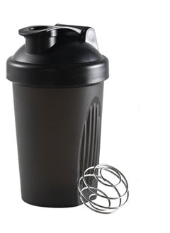 Shaker Bottle,For Protein Powder Mixed Plastic Workout Water Bottle 400 ml with Mixball Non-Leak Cap,Shaker Cups for Fitness Sports Gym,Supplement Drinks Bottles