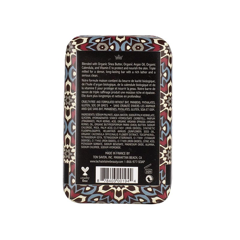 La Chatelaine Unisex Men Women Bar Soap Natural and Organic Triple Milled Made in France Large Sandalwood - Image 2